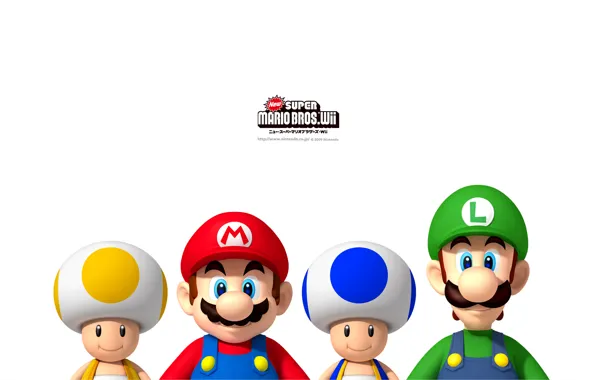 Wii, Nintendo, Super Mario