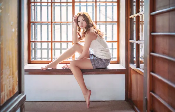 Girl, woman, asian
