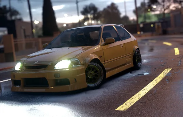 Картинка Honda, NFS, NFSPhotosets, Need for Speed 2015