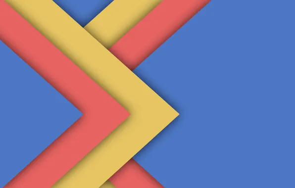 Линии, желтый, голубой, геометрия, design, color, material