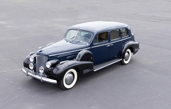 Cadillac, Imperial, экстерьер, ретро автомобили, Sedan, 1940, by Fleetwood, 7-passenger