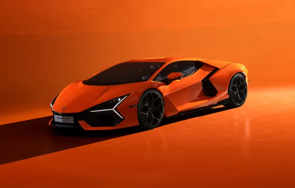 Картинка Lamborghini, supercar, beautiful, orange, lambo, Revuelto, Lamborghini Revuelto