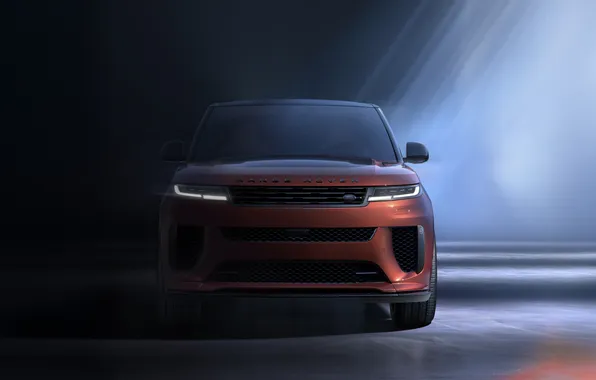 Range Rover, вид спереди, Carbon, Внедорожник, SUV, Люкс, Роскошь, Luxe