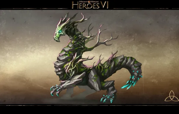 Дракон, Земля, Герои Меча и Магии 6, Might &amp; Magic Heroes VI, Sylanna, Силанна