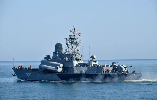 Корабль, ракетный, Мираж, малый, шифр Овод