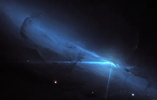 Звезды, Космос, Туманность, Fantasy, Арт, Stars, Space, Art