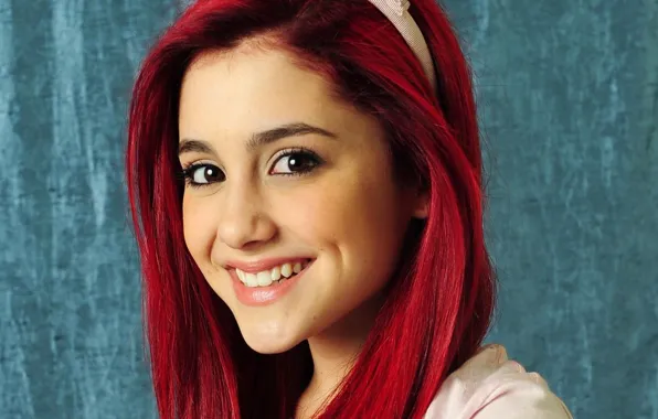 Лицо, улыбка, модель, актриса, Ariana Grande, ямочка