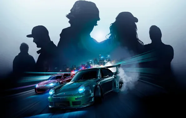 Картинка Porsche, Subaru, nfs, Ken Block, BRZ, нфс, Need for Speed 2015, this autumn