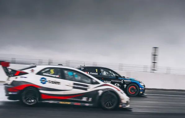 Audi, Honda, Гонки, Racing, Touring, Honda Civic, TCR, Audi RS3