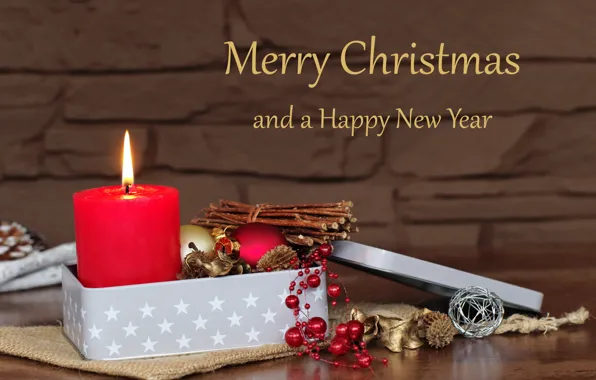 Новый год, свечи, Рождество, merry christmas, Xmas, decoration, holiday celebration
