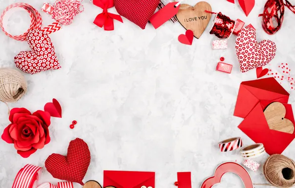Любовь, романтика, сердечки, red, love, romantic, hearts, Valentine's Day