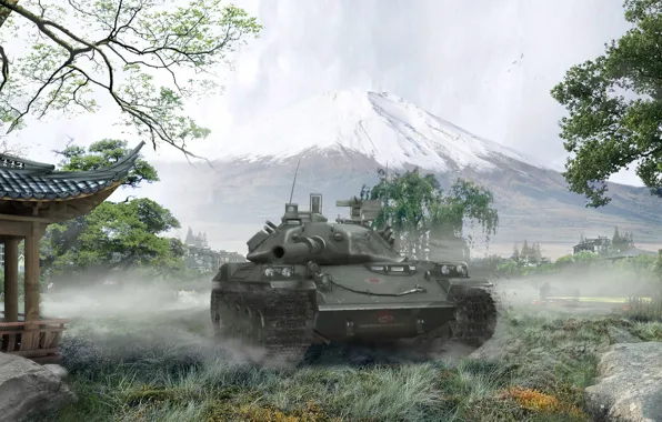 Картинка Япония, танк, Japan, танки, WoT, Мир танков, tank, World of Tanks