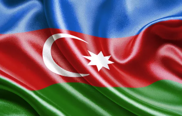 Картинка Флаг, Азербайджан, Azerbaijan