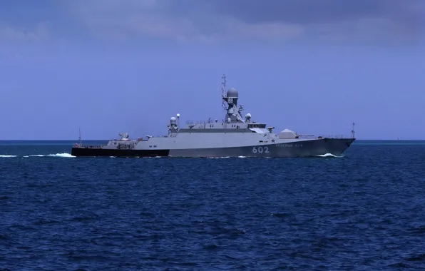 Море, корабль, ракетный, малый
