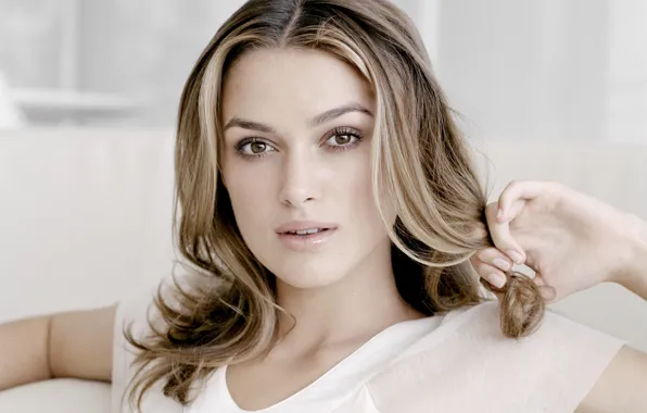 Взгляд, поза, модель, актриса, Кира Найтли, Keira Knightley