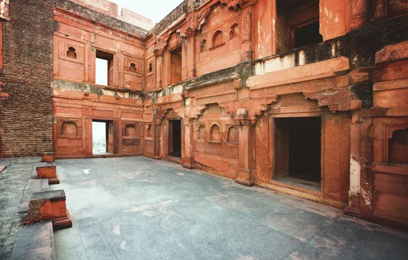 Картинка Индия, Архитектура, Помещение, India, Architecture