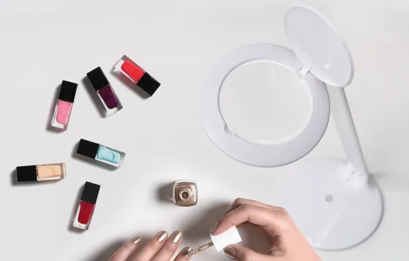 Woman, beauty, hands, manicure