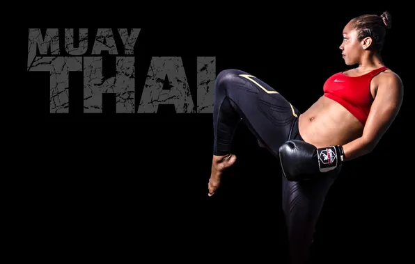 Девушка, спорт, Muay Thai