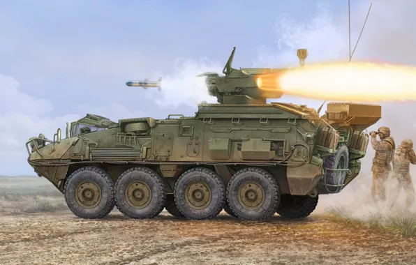 General Dynamics Land Systems, лёгкая боевая машина, TUA, TOW Under Armour