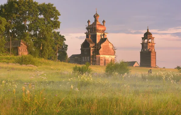 Картинка храм, Архангельская область, Турчасово