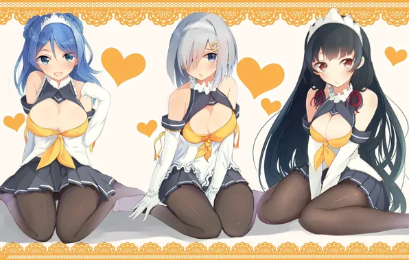 Kawaii, game, weapon, big, anime, oppai, bishojo, moe