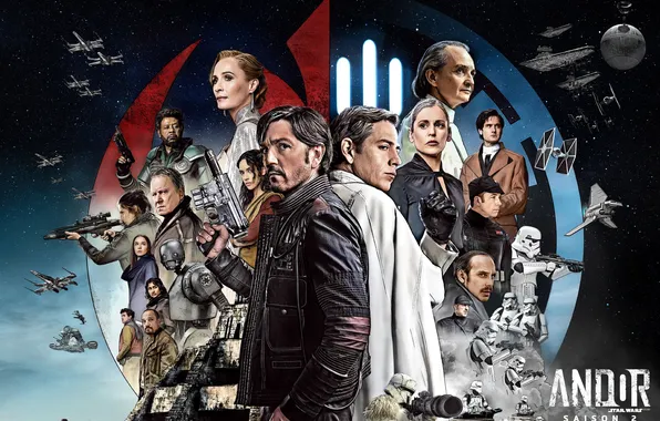 Картинка сериал, постер, персонажи, арт, Diego Luna, Star Wars, Диего Луна, фантастика
