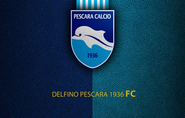 Wallpaper, sport, logo, football, Italian Seria A, Delfino Pescara 1936
