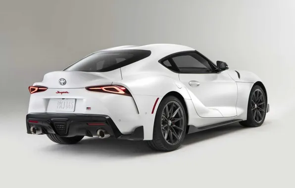 Картинка вид сзади, Toyota Supra, экстерьер