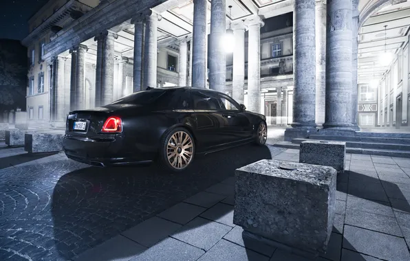 2015, Ghost, Rolls-Royce, Spofec Black One, роллс-ройс
