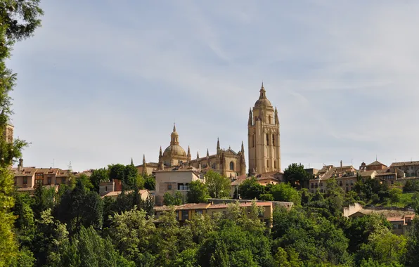 Картинка собор, Испания, Spain, Сеговия, Segovia Cathedral, Segovia