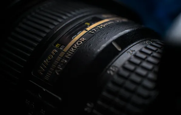 Картинка Nikon, объектив, macro, hi-tech
