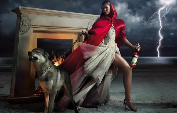 Eva mendes, wolf, campari