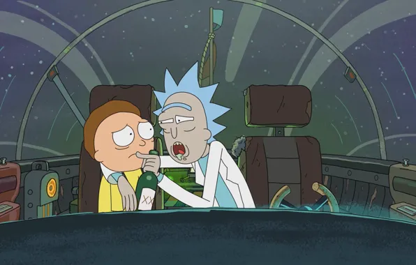 Мультфильм, сериал, мультсериал, Rick and Morty, Рик и Морти