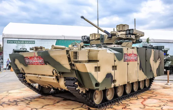 Оружие России, Forum «ARMY 2018», новый вид бронетехники, БМП «Курганец-25»