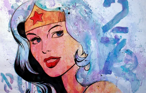Картинка Wonder Woman, art, Comics, Diana Prince