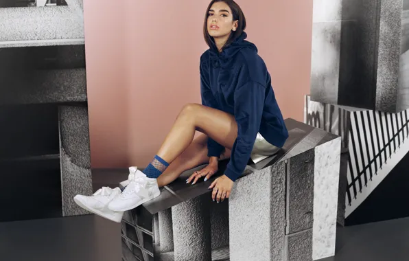 Поза, модель, фигура, певица, Дуа Липа, Dua Lipa