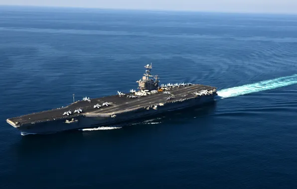 Картинка оружие, корабль, USS John C. Stennis, aircraft carrier