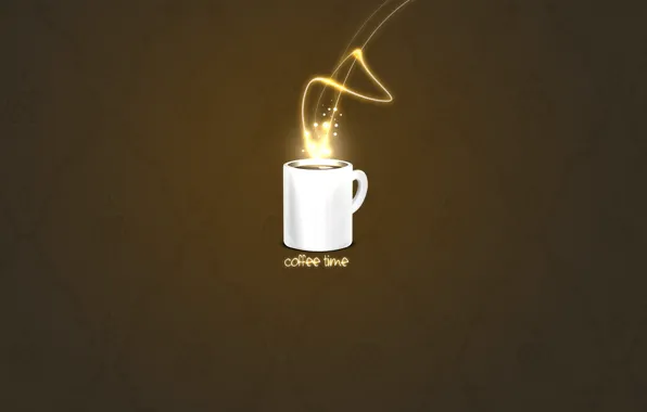 Кофе, минимализм, чашка