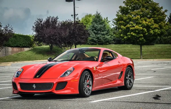 Картинка red, ferrari, 599, gto