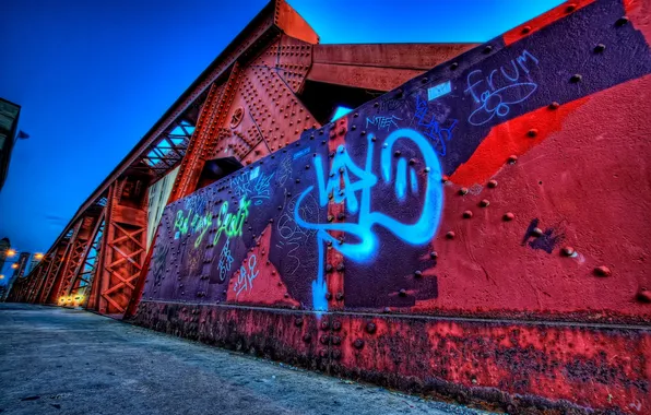 Город, улица, граффити