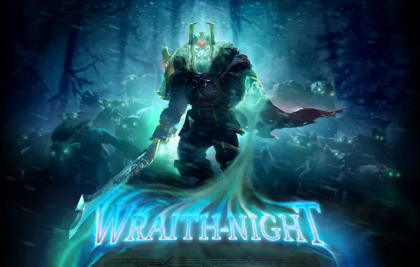 Dota, valve, dota 2, wraith-night