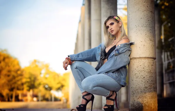 Девушка, поза, Gaby