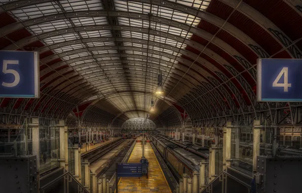 London, England, Paddington Station