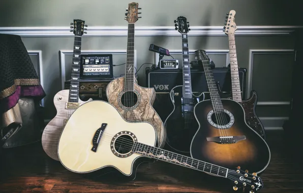 Музыка, гитары, Family Portrait
