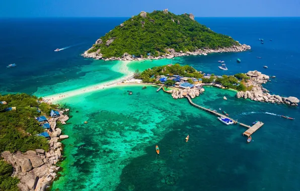 Острова, океан, Таиланд, Thailand, курорт, diving, resort, Andaman Sea