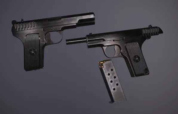 СССР, ТТ-33, Тульский Токарева, Фёдор Токарев, Самозарядный пистолет Токарева