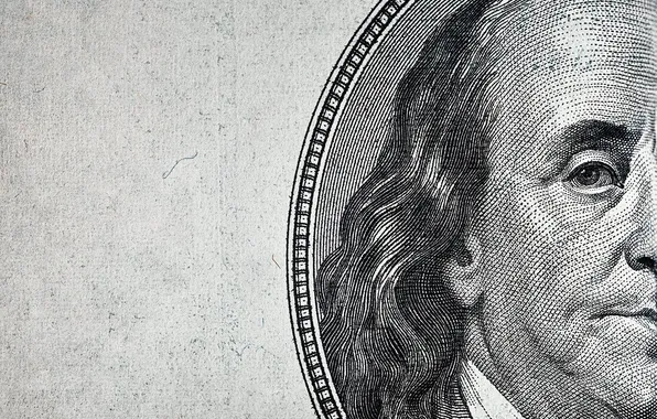 Картинка look, dollar, ink, Franklin
