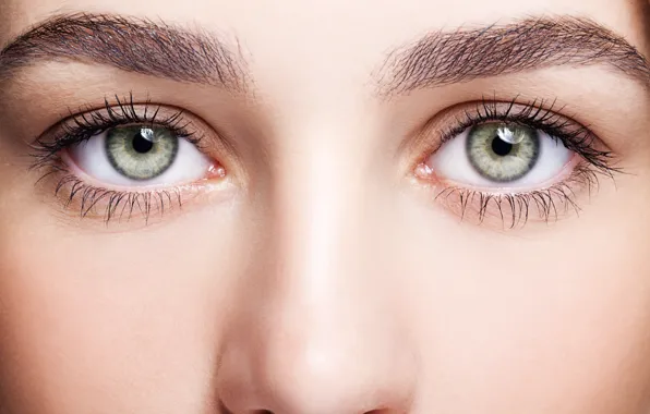 Картинка eyes, skin, make up