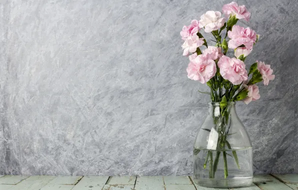 Картинка цветы, лепестки, розовые, vintage, wood, pink, flowers, beautiful