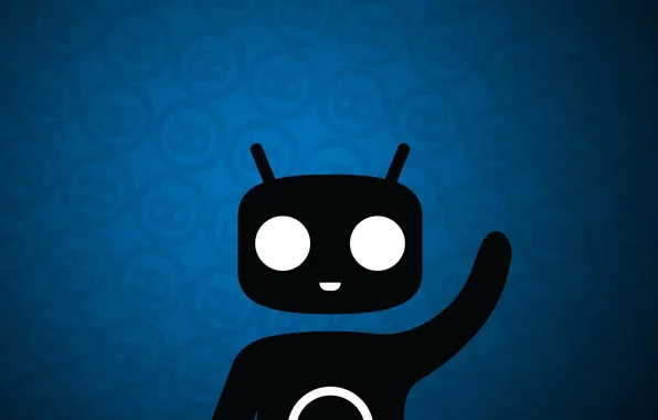 Картинка Android, Андроид, Hi-Tech, Cyanogenmod, Прошивка, Цианоген